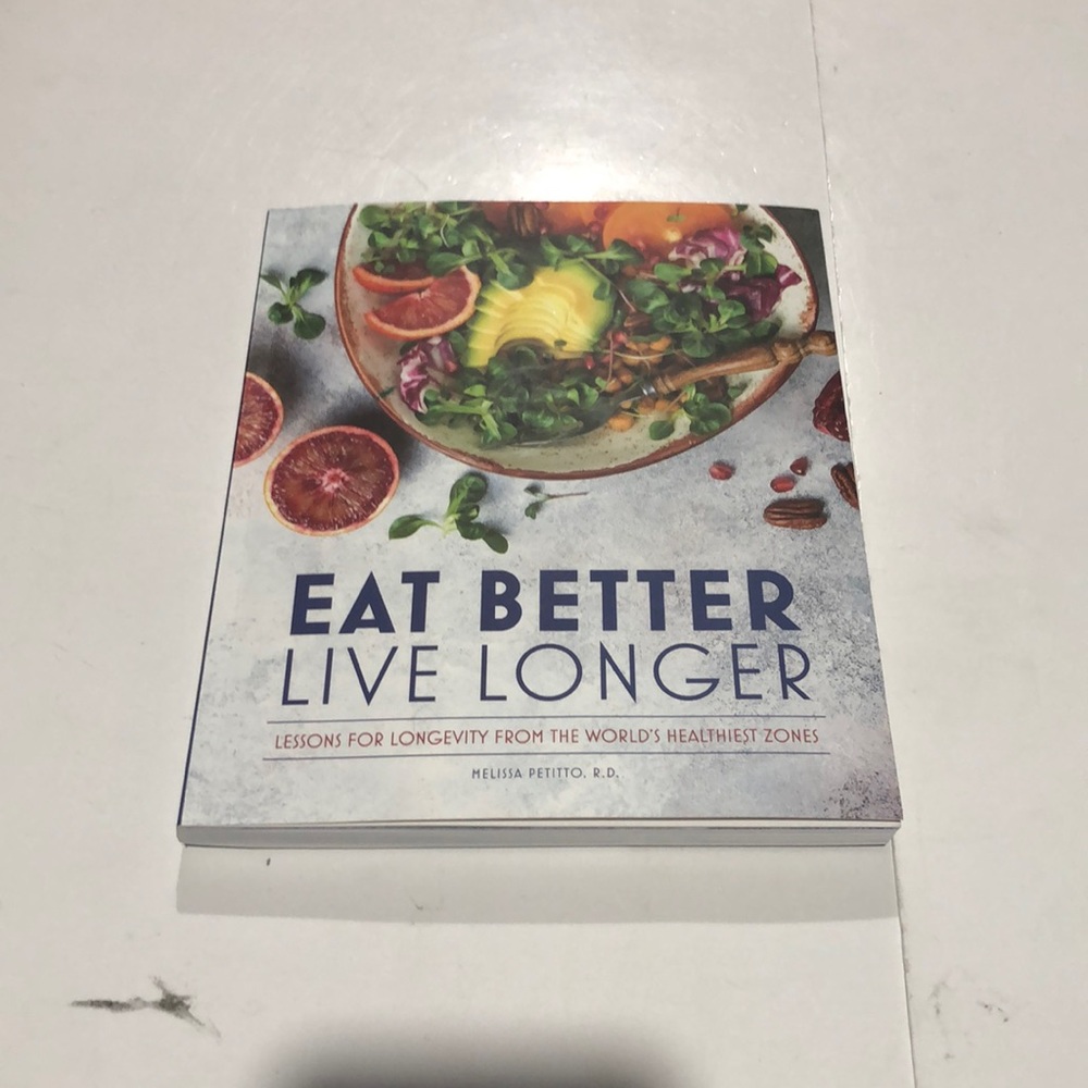 Eat Better Live Longer cookbook